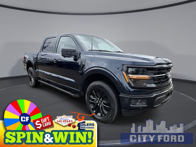 2025 Ford F-150 XLT 4x4 SuperCrew 5.5' Box | BLACK APPEARANCE PKG. | SYNC 4 | TRAILER HITCH