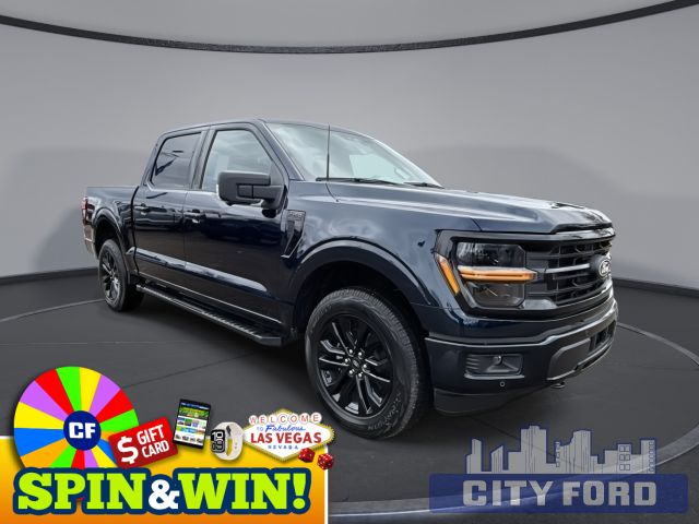 2025 Ford F-150 XLT 4x4 SuperCrew 5.5' Box | BLACK APPEARANCE PKG. | SYNC 4 | TRAILER HITCH