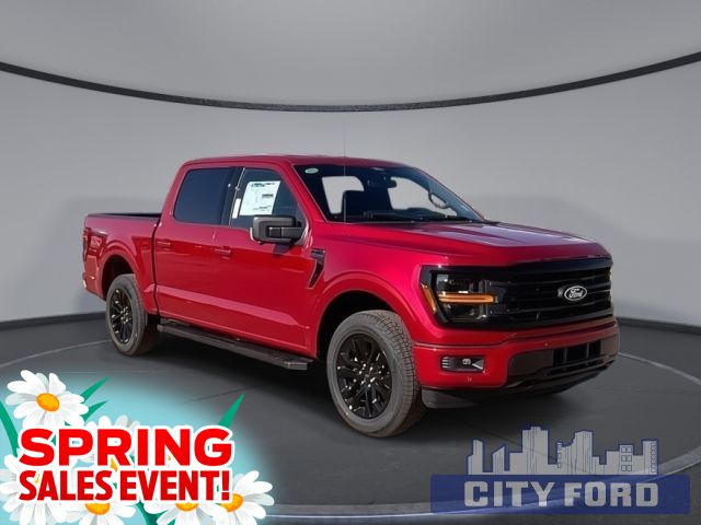 2025 Ford F-150 XLT 4x4 SuperCrew 5.5' Box | BLACK APPEARANCE PKG. | BLUECRUISE | SYNC 4 | TRAILER HITCH | FORDPASS CONNECT