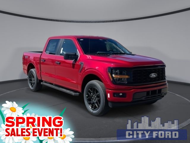 2025 Ford F-150 STX 4x4 SuperCrew 5.5' Box | BLACK APPEARANCE PKG. | MOBILE OFFICE PKG. | SYNC 4
