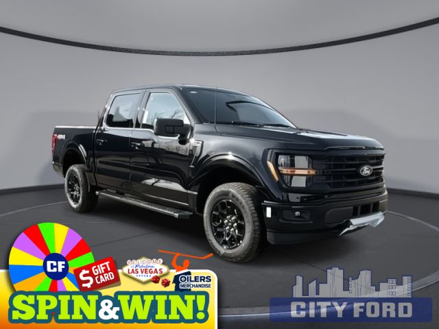 2025 Ford F-150 XLT 4x4 SuperCrew 5.5' Box | BLACK APPEARANCE PKG. | SYNC 4 | TRAILER HITCH