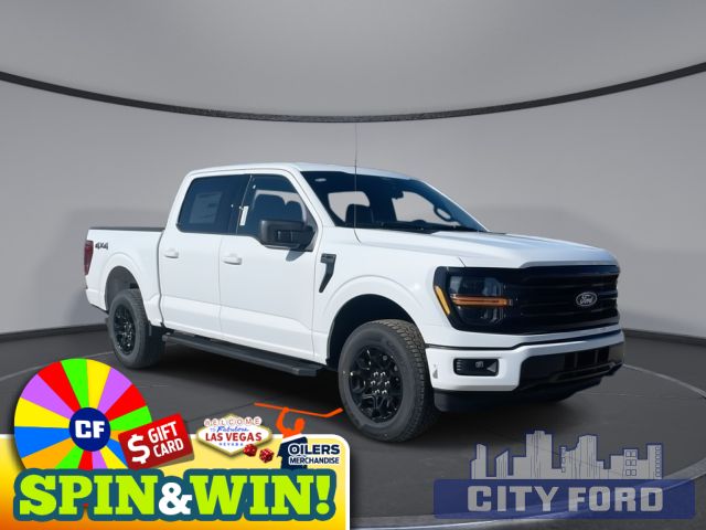 2025 Ford F-150 XLT 4x4 SuperCrew 5.5' Box | BLACK APPEARANCE PKG. | TRAILER HITCH | SYNC 4