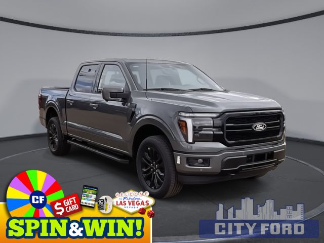 2025 Ford F-150 Lariat 4x4 SuperCrew 5.5' Box | BLACK APPEARANCE PKG. | MOONROOF | BLUECRUISE | KEYLESS ENTRY