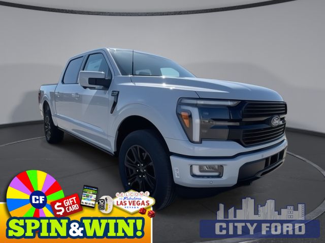 2025 Ford F-150 Platinum 4x4 SuperCrew 5.5' Box | CO-PILOT 360 | Navigation System | Twin Panel Moon Roof | Pro Trailer Backup Assist | Adaptive Cruise Control | Pro Access Tailgate | B&O Sound System