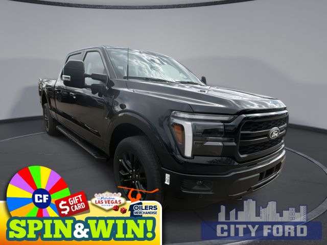 2025 Ford F-150 Lariat 4x4 SuperCrew 6.5' Box | BLACK APPEARANCE PKG. | TOW/HAUL PKG. | BLUECRUISE | MOONROOF