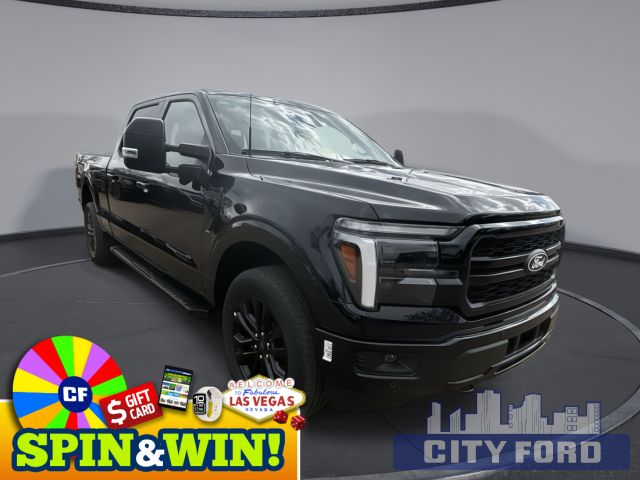 2025 Ford F-150 Lariat 4x4 SuperCrew 6.5' Box | BLACK APPEARANCE PKG. | TOW/HAUL PKG. | BLUECRUISE | MOONROOF