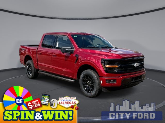 2025 Ford F-150 XLT 4x4 SuperCrew 5.5' Box | BLACK APPEARANCE PACKAGE | Navigation System | Pro Trailer Backup Assist | Adaptive Cruise Control | Co-Pilot360