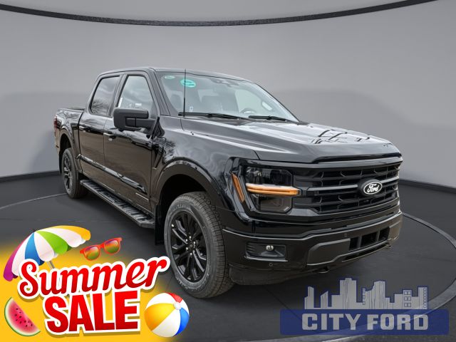 2025 Ford F-150 XLT 4x4 SuperCrew 5.5' Box | BLACK APPEARANCE PKG. | SYNC 4 | TRAILER HITCH | Navigation System | FordPass Connect | Heated Front Seats