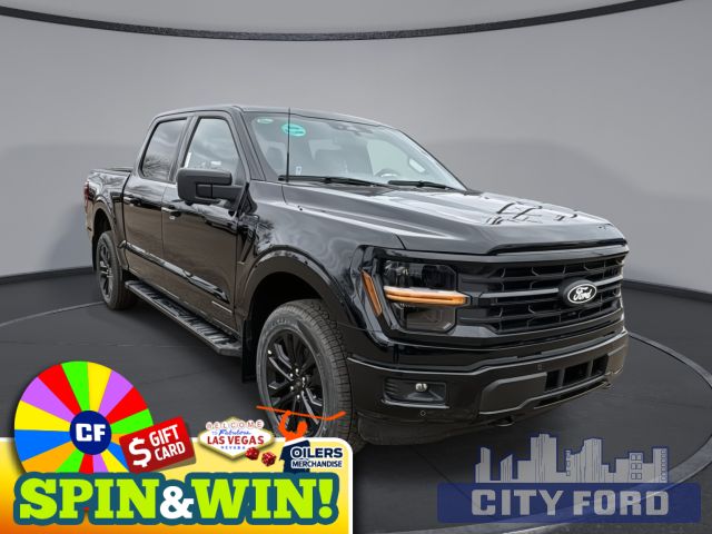 2025 Ford F-150 XLT 4x4 SuperCrew 5.5' Box | BLACK APPEARANCE PKG. | SYNC 4 | TRAILER HITCH | Navigation System | FordPass Connect | Heated Front Seats