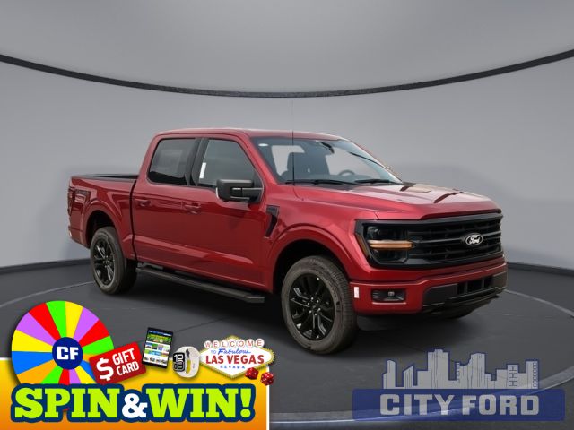 2025 Ford F-150 XLT 4x4 SuperCrew 5.5' Box | BLACK APPEARANCE PACKAGE | Navigation System | Pro Trailer Backup Assist | Adaptive Cruise Control | Co-Pilot360 | B&O Sound System