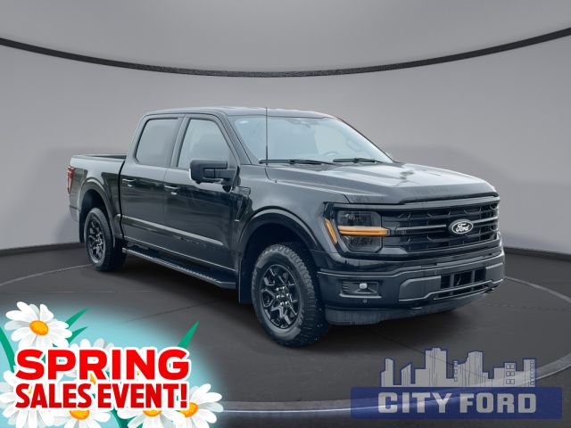 2025 Ford F-150 XLT 4x4 SuperCrew 5.5' Box | BLACK APPEARANCE PKG. | SYNC 4 | FORD PASS | Navigation System | Heated Front Seats | Evasive Steering | MOBILE OFFICE PACKAGE