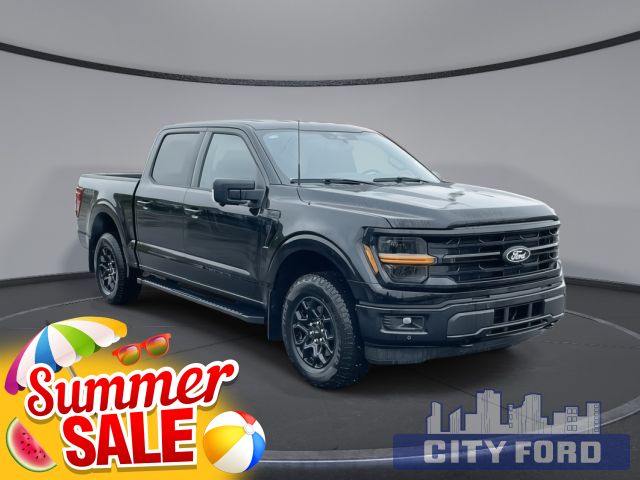 2025 Ford F-150 XLT 4x4 SuperCrew 5.5' Box | BLACK APPEARANCE PKG. | SYNC 4 | FORD PASS | Navigation System | Heated Front Seats | Evasive Steering | MOBILE OFFICE PACKAGE