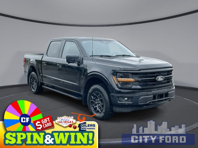 2025 Ford F-150 XLT 4x4 SuperCrew 5.5' Box | BLACK APPEARANCE PKG. | SYNC 4 | FORD PASS | Navigation System | Heated Front Seats | Evasive Steering | MOBILE OFFICE PACKAGE