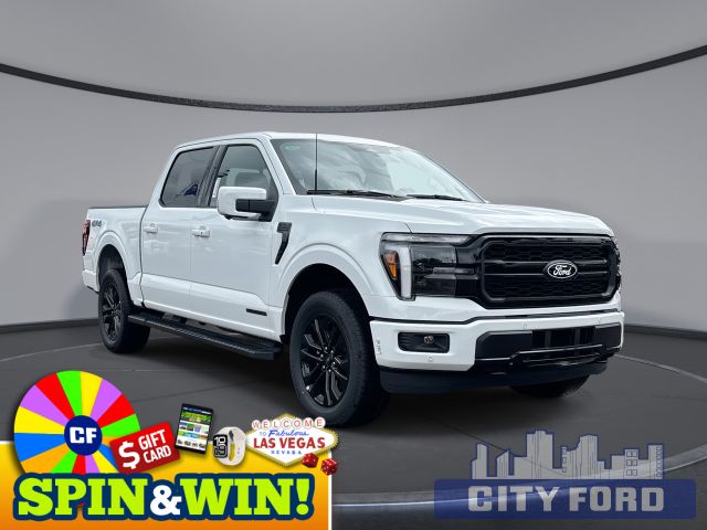 2025 Ford F-150 Lariat 4x4 SuperCrew 5.5' Box | BLACK APPEARANCE PKG | TWIN PANEL MOONROOF | BLUECRUISE | NAVIGATION | FORDPASS CONNECT | HEADS-UP DISPLAY | 