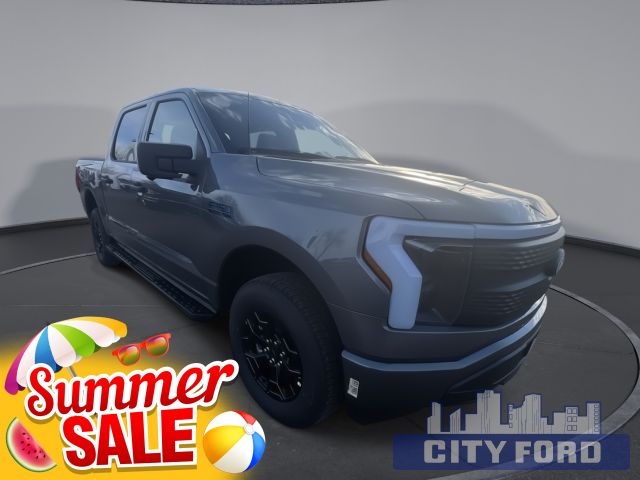 2025 Ford F-150 Lightning XLT 4x4 SuperCrew 5.5' Box | Lane-Keeping System | Heated Front Seats | Touchscreen Navigation System | Pro Power Onboard | Alexa Built-In