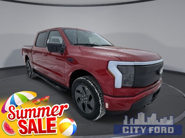 2025 Ford F-150 Lightning Flash 4x4 SuperCrew 5.5' Box | BLUECRUISE | TAILGATE STEP | B&O Sound System | Adaptive Cruise Control | Pro Trailer Backup Assist