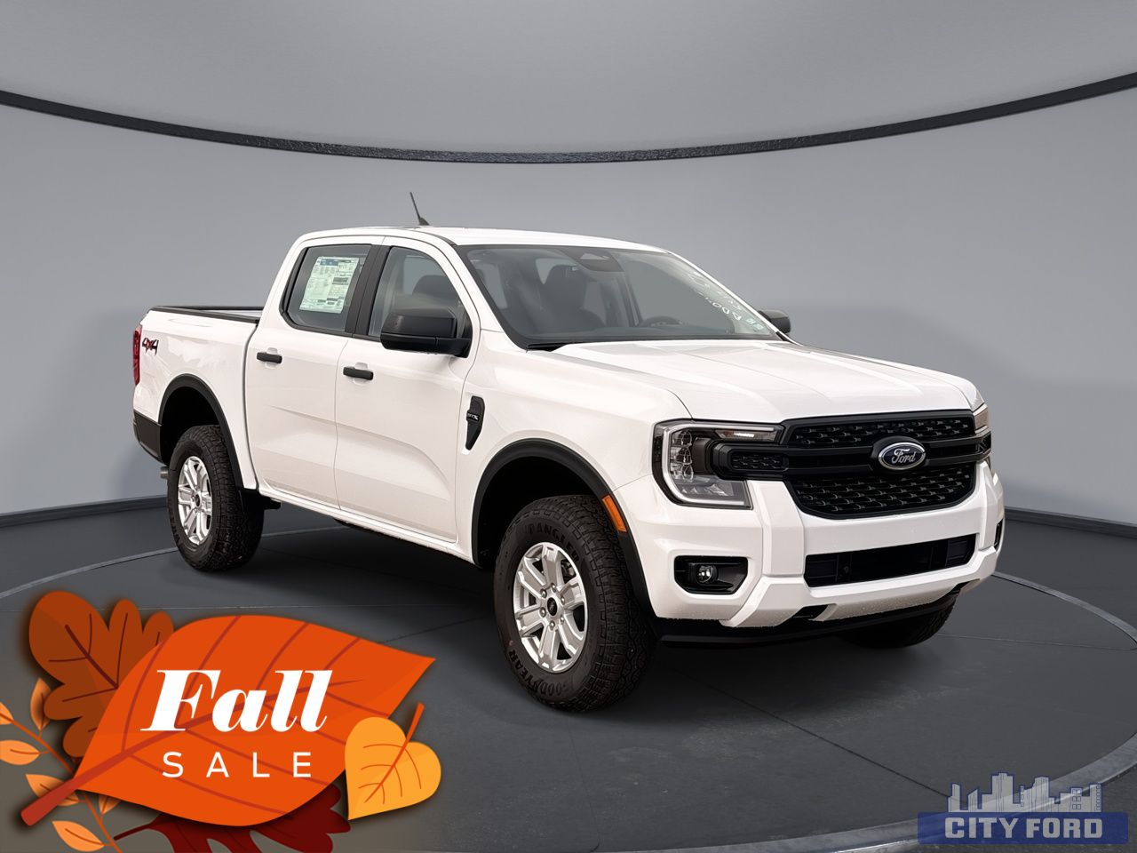 New 2025 Ford Ranger XL 4x4 SuperCrew 5' Box
