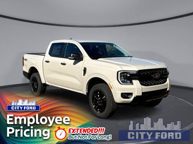 New 2025 Ford Ranger XLT 4x4 SuperCrew 5' Box