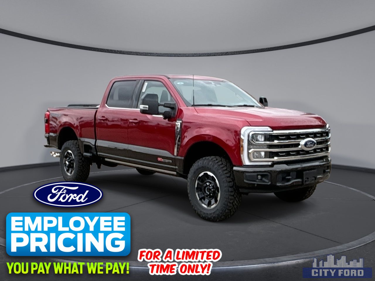 New 2025 Ford Super Duty F-350 SRW King Ranch 4x4 Crew Cab 6.75' Box
