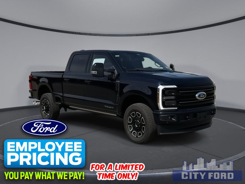 New 2025 Ford Super Duty F-350 SRW Platinum 4x4 Crew Cab 6.75' Box