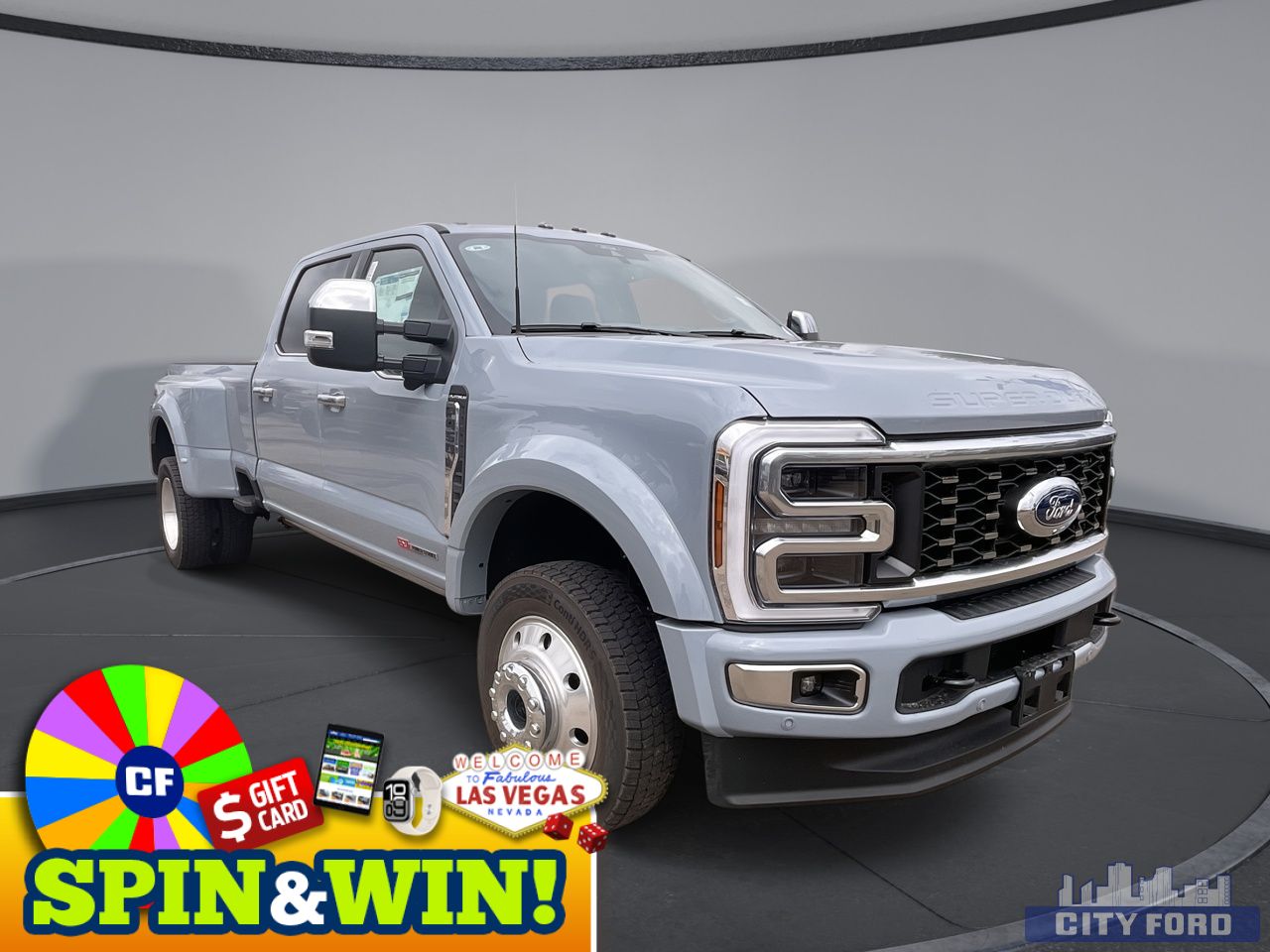 New 2025 Ford Super Duty F-450 DRW Platinum 4x4 Crew Cab 8' Box