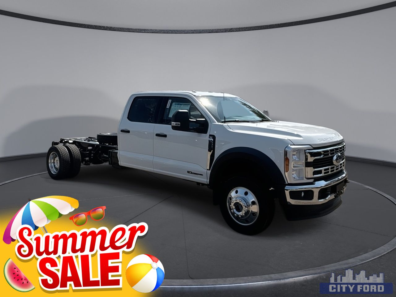 New 2025 Ford Super Duty F-550 DRW XLT 4x4 Crew Cab 203" WB 84" CA