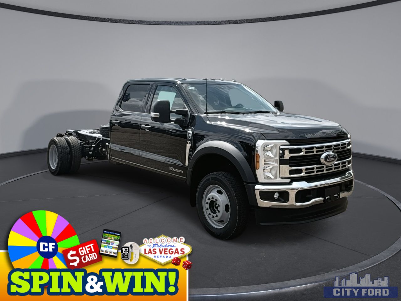 New 2025 Ford Super Duty F-550 DRW XLT 4x4 Crew Cab 203" WB 84" CA