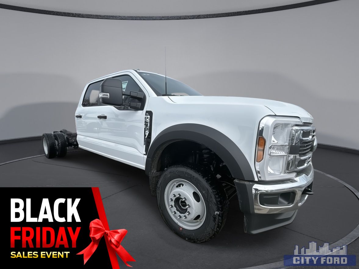 New 2025 Ford Super Duty F-550 DRW XL 4x4 Crew Cab 203" WB 84" CA