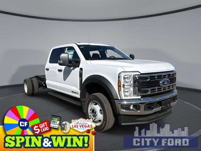 2025 Ford Super Duty F-550 DRW XLT 4x4 Crew Cab 203" WB 84" CA | XLT VALUE PKG. | HIGH CAPACITY TRAILER TOW PKG. | PAYLOAD PLUS PKG.