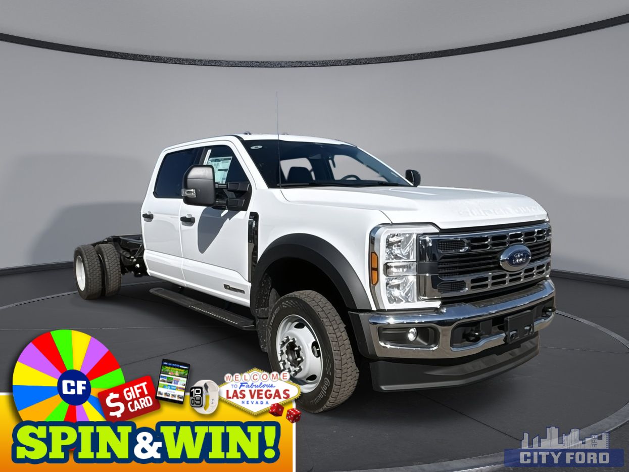 New 2025 Ford Super Duty F-550 DRW XLT 4x4 Crew Cab 203" WB 84" CA