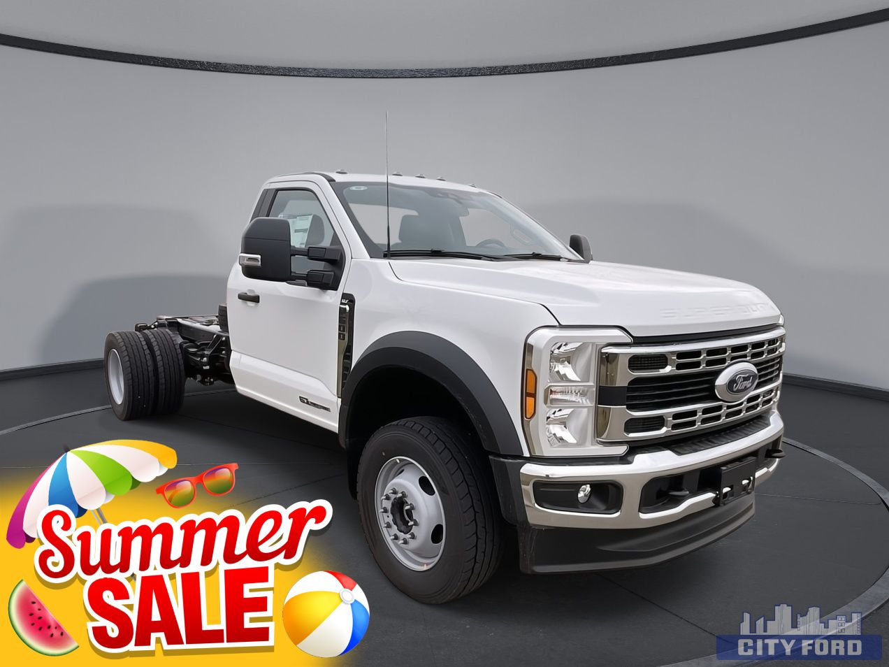 New 2025 Ford Super Duty F-600 DRW XLT 4x4 Reg Cab 169" WB 84" CA