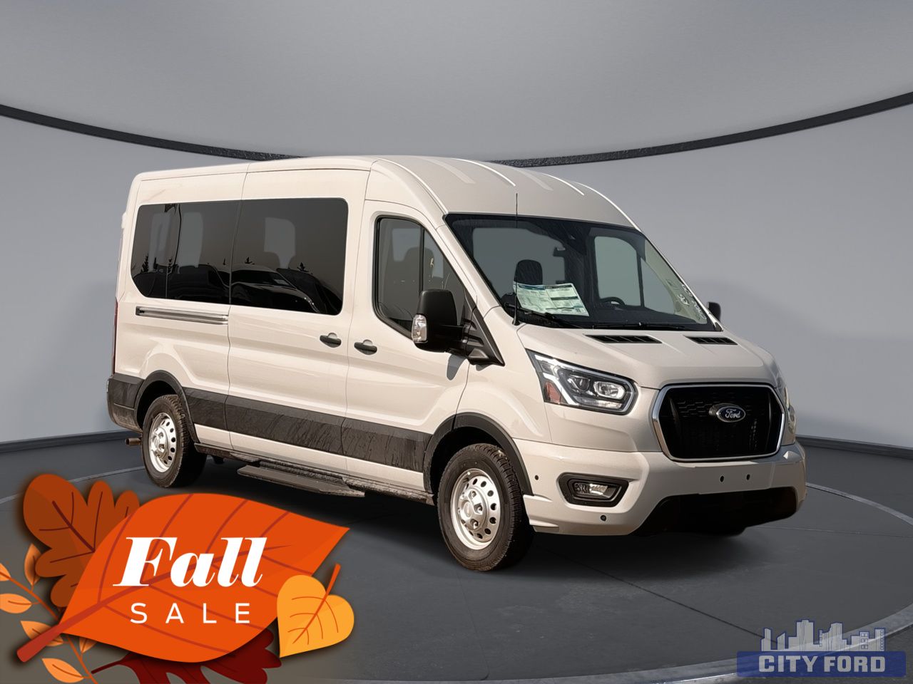 New 2025 Ford Transit 15 Passenger Wagon XLT T-350 148" Med Roof AWD
