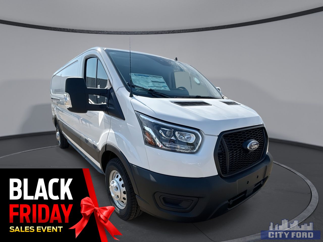 New 2025 Ford Transit Cargo Van T-350 148" Low Rf 9500 GVWR AWD