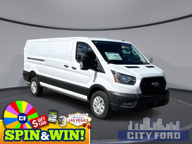 New 2025 Ford Transit Cargo Van T-250 148" Low Rf 9070 GVWR RWD