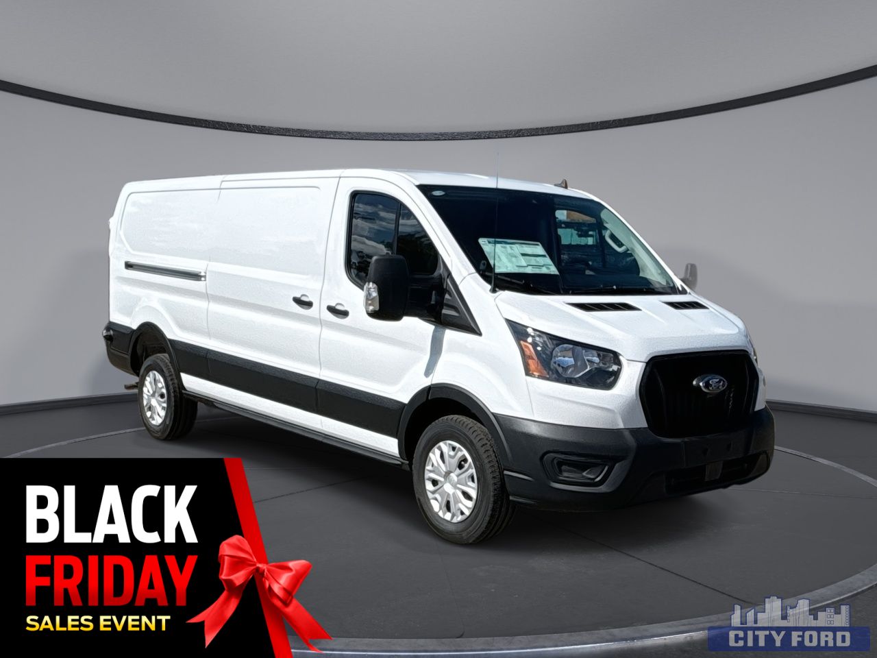 New 2025 Ford Transit Cargo Van T-250 148" Low Rf 9070 GVWR RWD