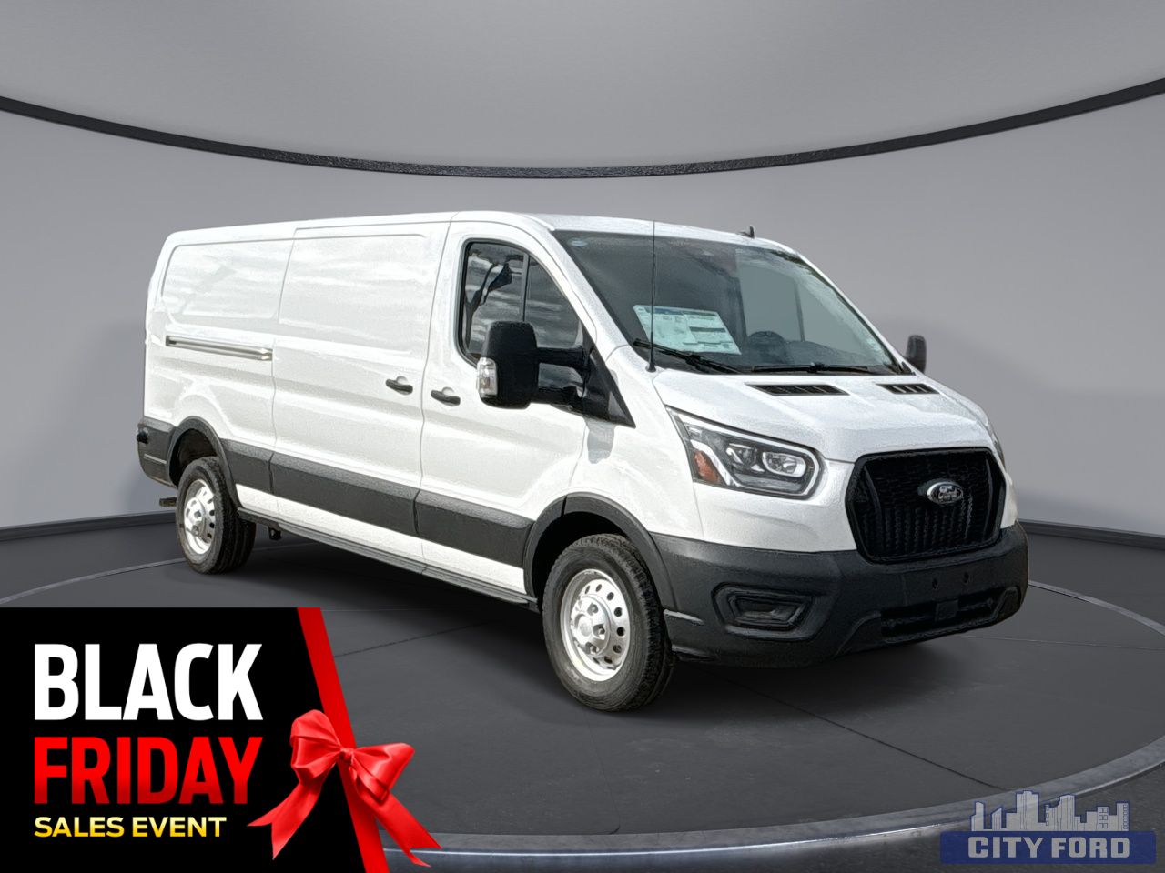 New 2025 Ford Transit Cargo Van T-350 148" Low Rf 9500 GVWR AWD