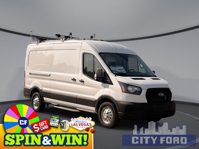New 2025 Ford Transit Cargo Van T-250 148" Med Rf 9070 GVWR AWD