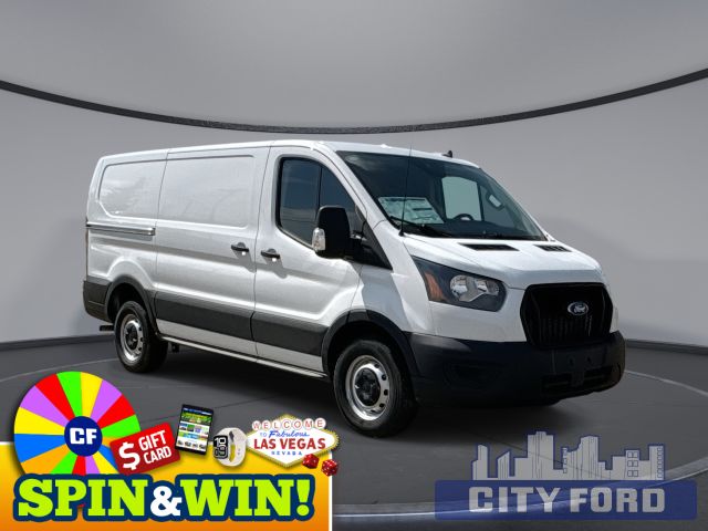 New 2025 Ford Transit Cargo Van T-150 130" Low Rf 8670 GVWR RWD