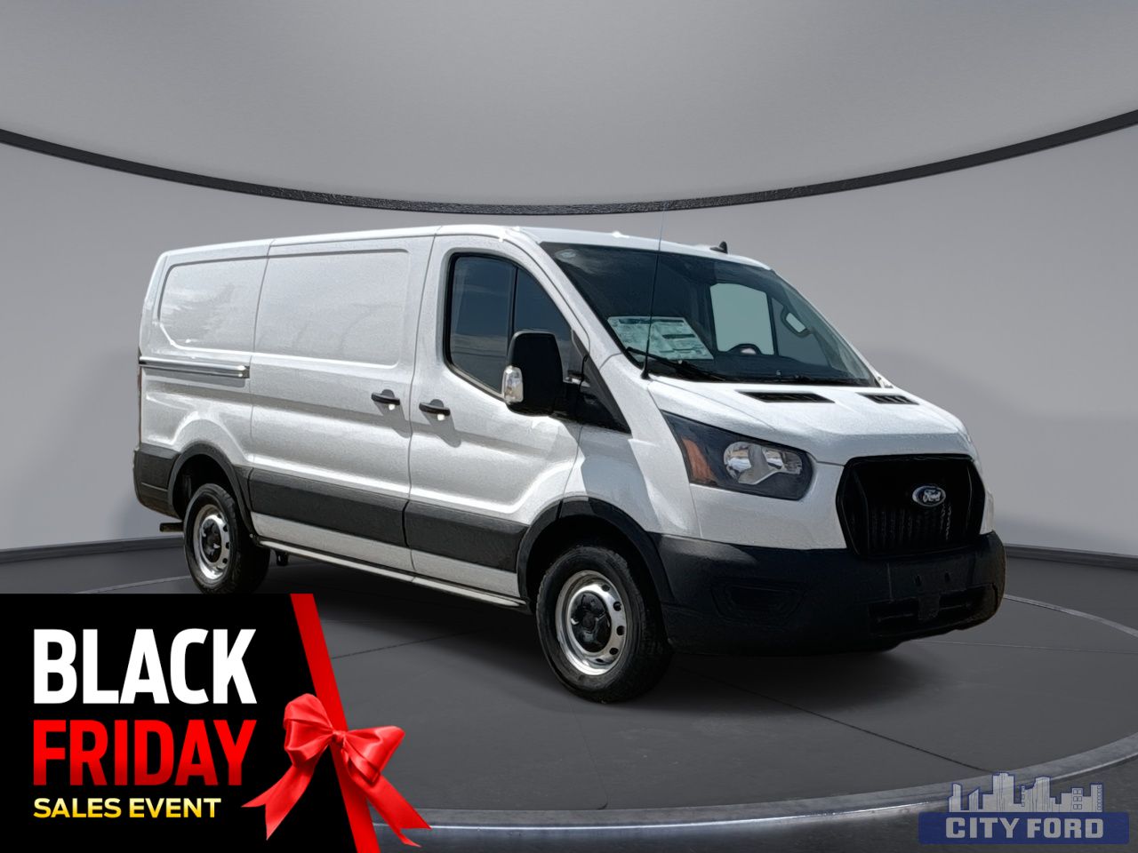 New 2025 Ford Transit Cargo Van T-150 130" Low Rf 8670 GVWR RWD