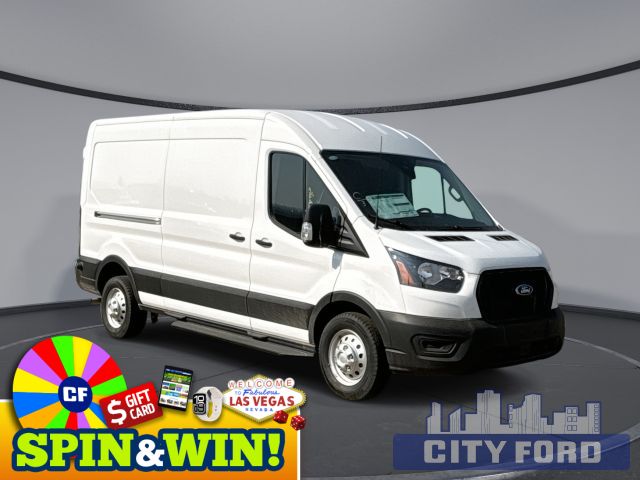 New 2025 Ford Transit Cargo Van T-250 148" Med Rf 9070 GVWR AWD