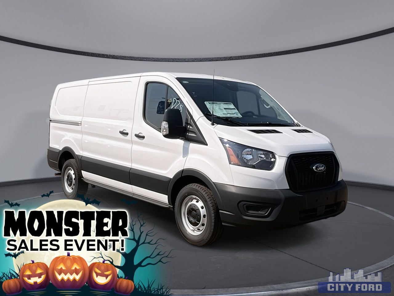 New 2025 Ford Transit Cargo Van T-150 130" Low Rf 8670 GVWR RWD