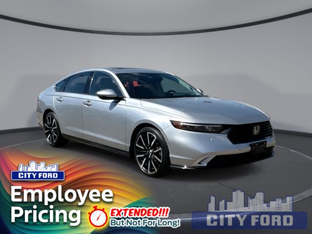 2025 Honda Accord Hybrid Touring eCVT | Navigation System | HondaLink | Wireless Device Charging | Hybrid Powertrain | Heated Front Seats | Heated Rear Seats | Adaptive Cruise Control | Collision Mitigation Braking System