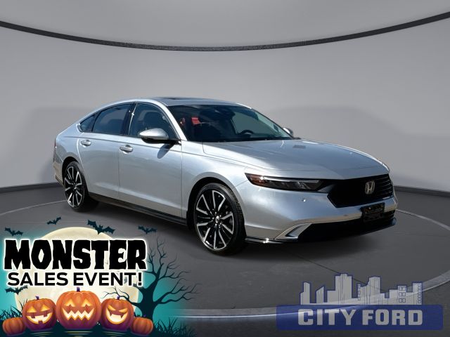 2025 Honda Accord Hybrid Touring eCVT | Navigation System | HondaLink | Wireless Device Charging | Hybrid Powertrain | Heated Front Seats | Heated Rear Seats | Adaptive Cruise Control | Collision Mitigation Braking System