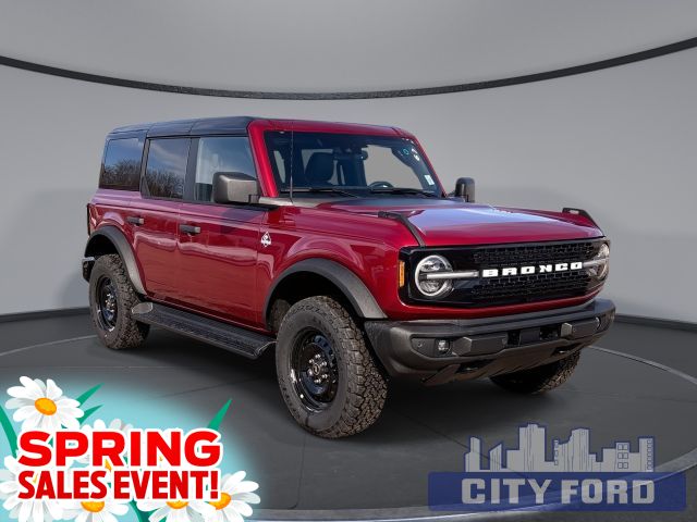 2026 Ford Bronco Outer Banks 4 Door 4x4 | BLACK APPEARANCE PACKAGE | Navigation System | G.O.A.T. Modes | HOSS Suspension | Co-Pilot360 | Heated Front Seats | Heated Steering Wheel | Remote Engine Start