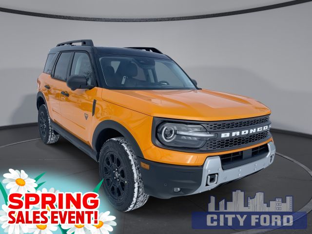 2026 Ford Bronco Sport Badlands 4x4 | Navigation System | B&O Sound System | Heated Steering Wheel | Adaptive Cruise Control | FordPass Connect | Heated Front Seats | Wireless Device Charging | Pre-Collision Assist