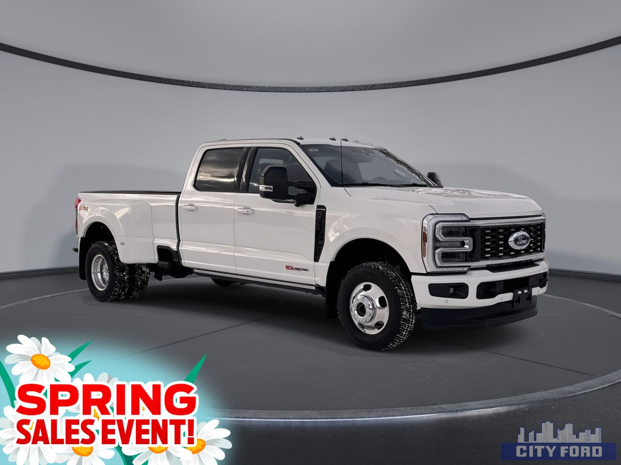 New 2026 Ford Super Duty F-350 DRW Platinum 4x4 Crew Cab 8' Box