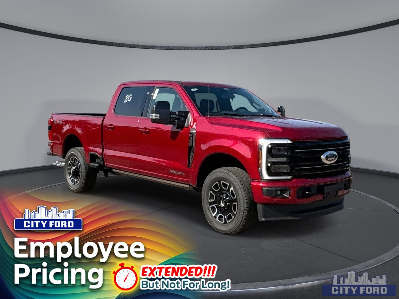 New 2026 Ford Super Duty F-350 SRW Platinum 4x4 Crew Cab 6.75' Box