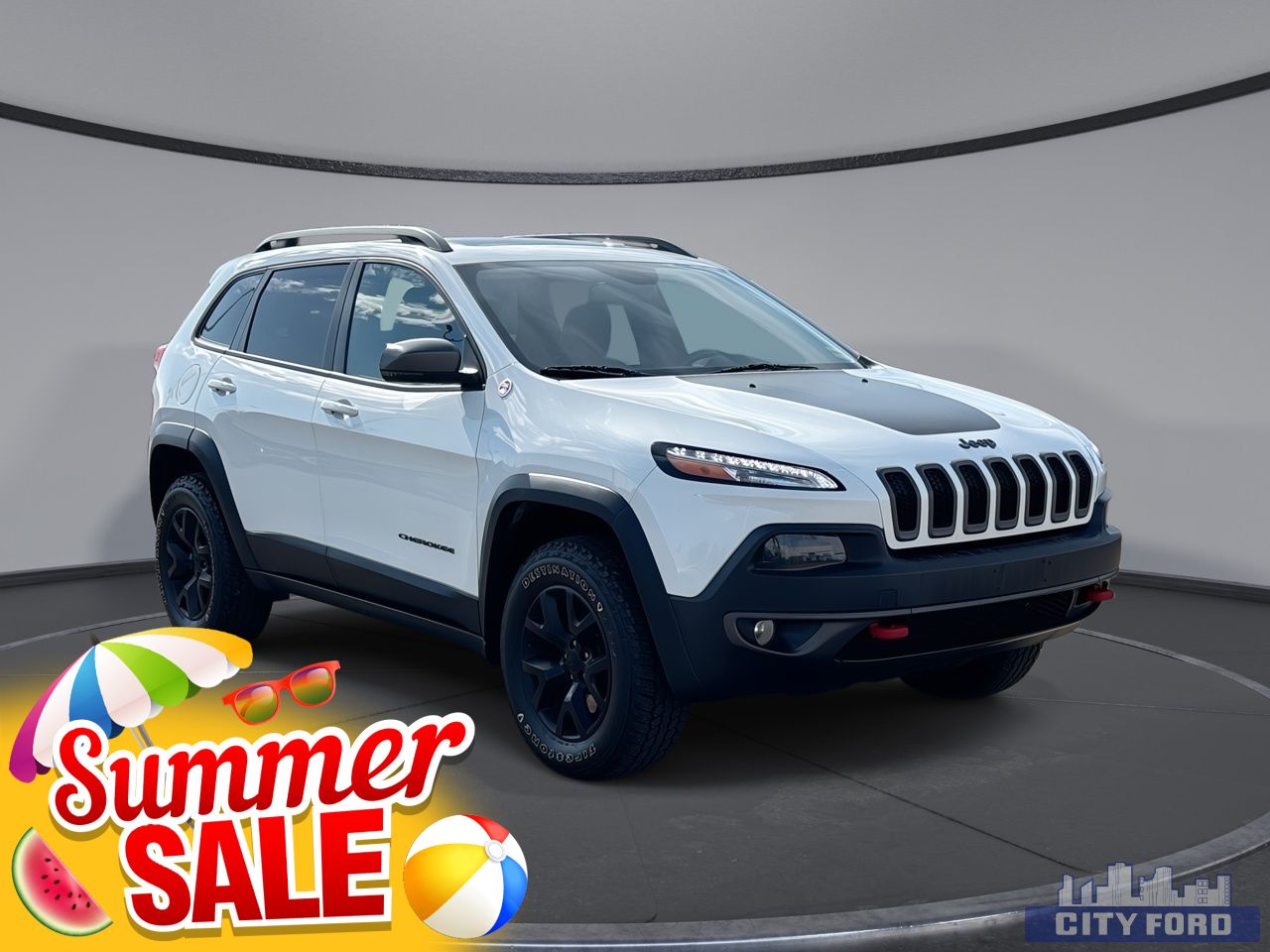 used 2016 Jeep Cherokee car, priced at $17,991