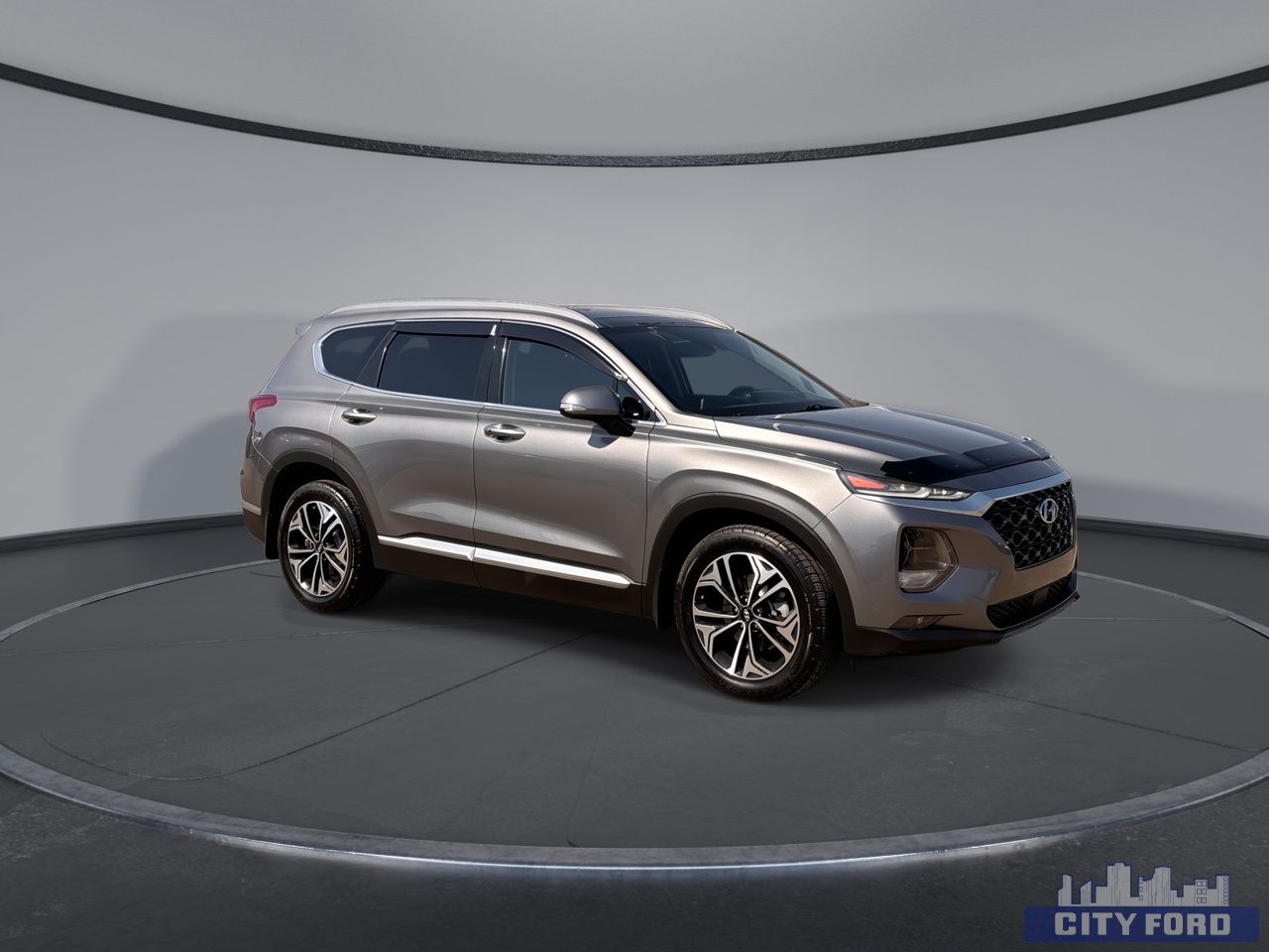 used 2019 Hyundai Santa Fe car, priced at $24,995