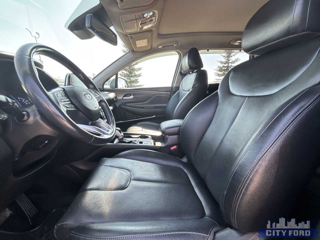 used 2019 Hyundai Santa Fe car, priced at $24,995
